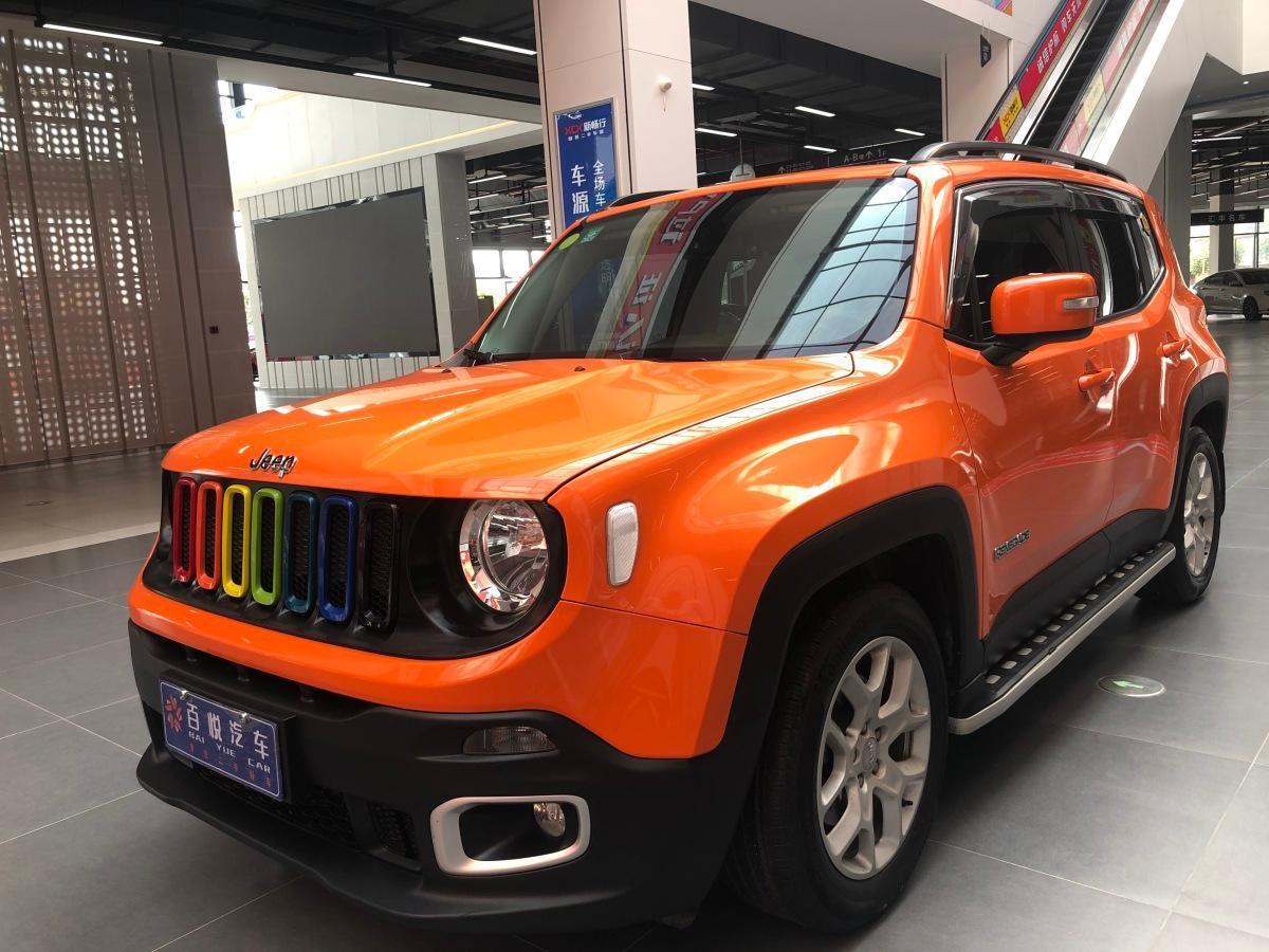 南宁2017年5月jeep自由侠2016款14t自动智能版橙色自动档