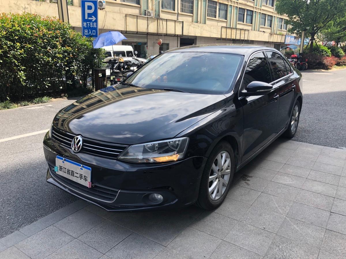 杭州2012年9月大众速腾2012款14tsi自动豪华型黑色自动档