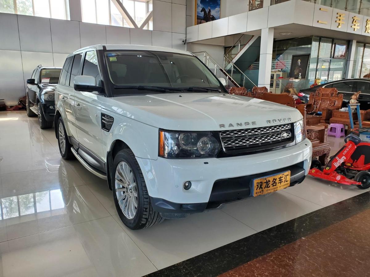 沧州2013年4月路虎揽胜运动版2013款30tdv6柴油版白色自动档