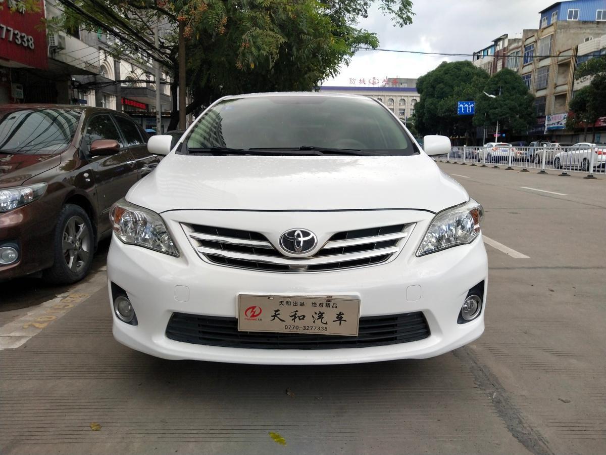 2010年10月丰田 卡罗拉 2011款 1.6l 自动gl