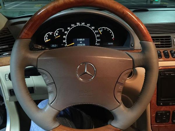 【郑州】2001年1月 奔驰 s级 s280 2.8 v6 银灰 自动档