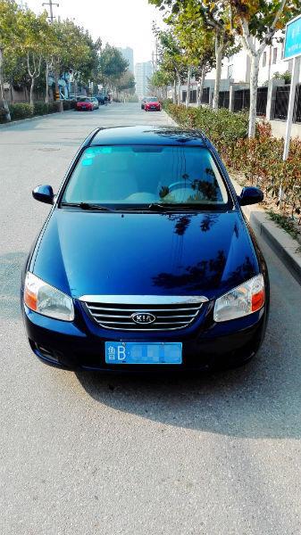 【青岛】2008年2月 起亚 赛拉图 欧风 1.6 gl 蓝色 自动档