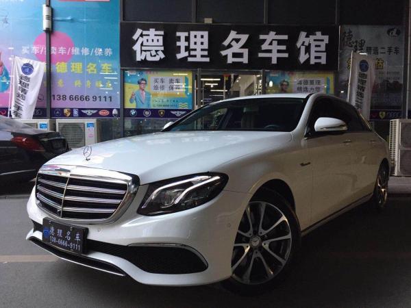 奔驰 奔驰E级  2016款 E300L 2.0T 时尚型