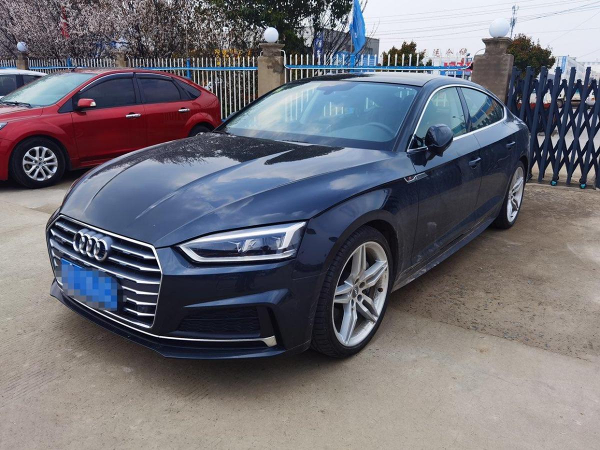 宁波2021年1月奥迪奥迪a52019款sportback45tfsi运动型蓝色自动档