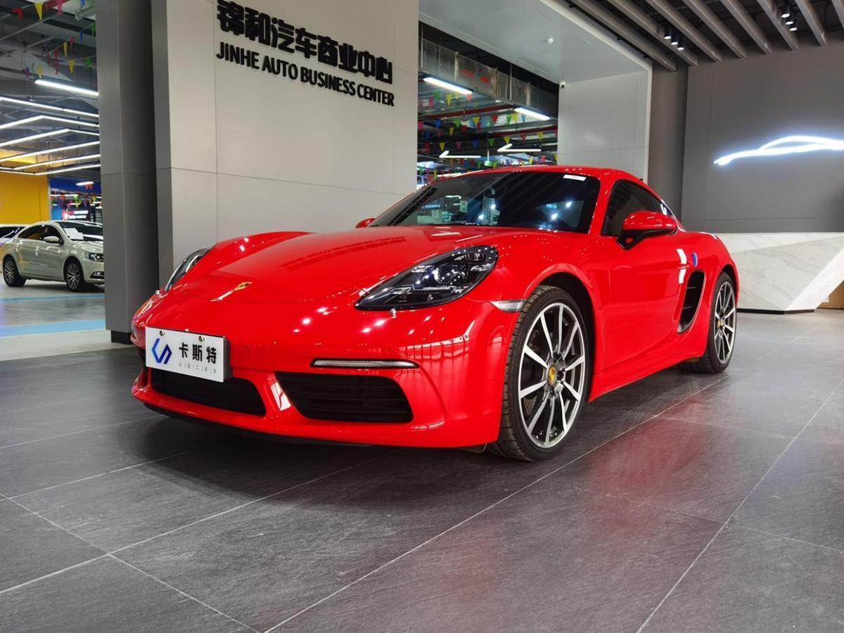 【中山】2019年6月 保时捷 718 2019款 cayman t 红色 自动档