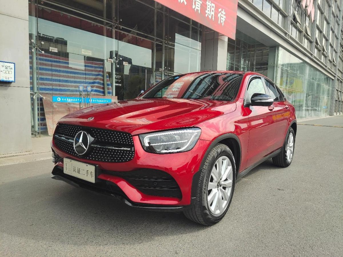 杭州2019年12月奔驰奔驰glc2020款glc2604matic红色手自一体