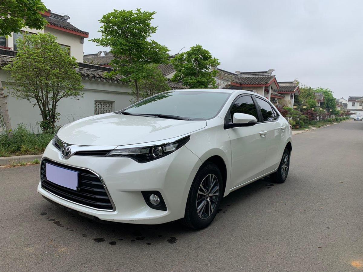 【连云港】2017年9月 丰田 雷凌 2017款 1.2t g cvt精英版 自动档