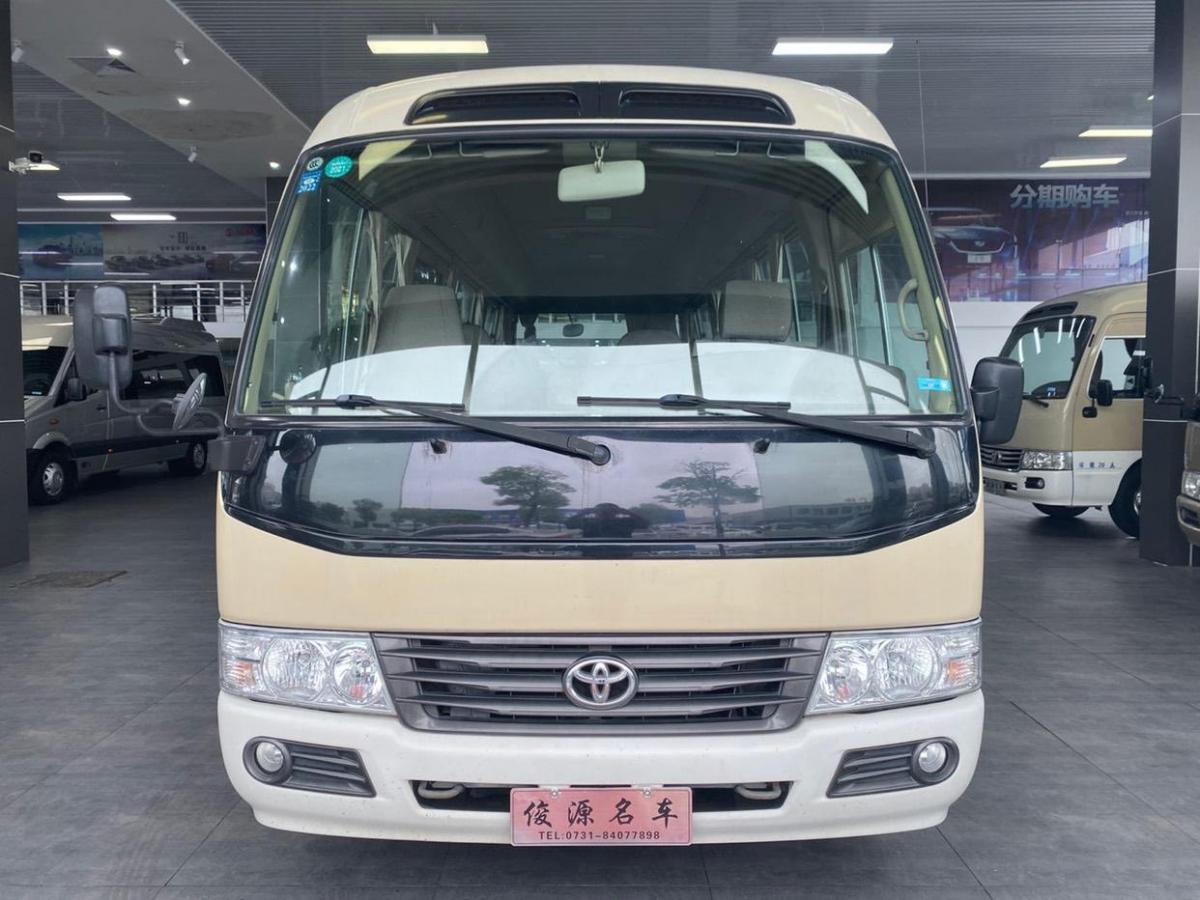 【长沙二手车】2015年1月_二手丰田-柯斯达 23座考斯特豪华商务客车