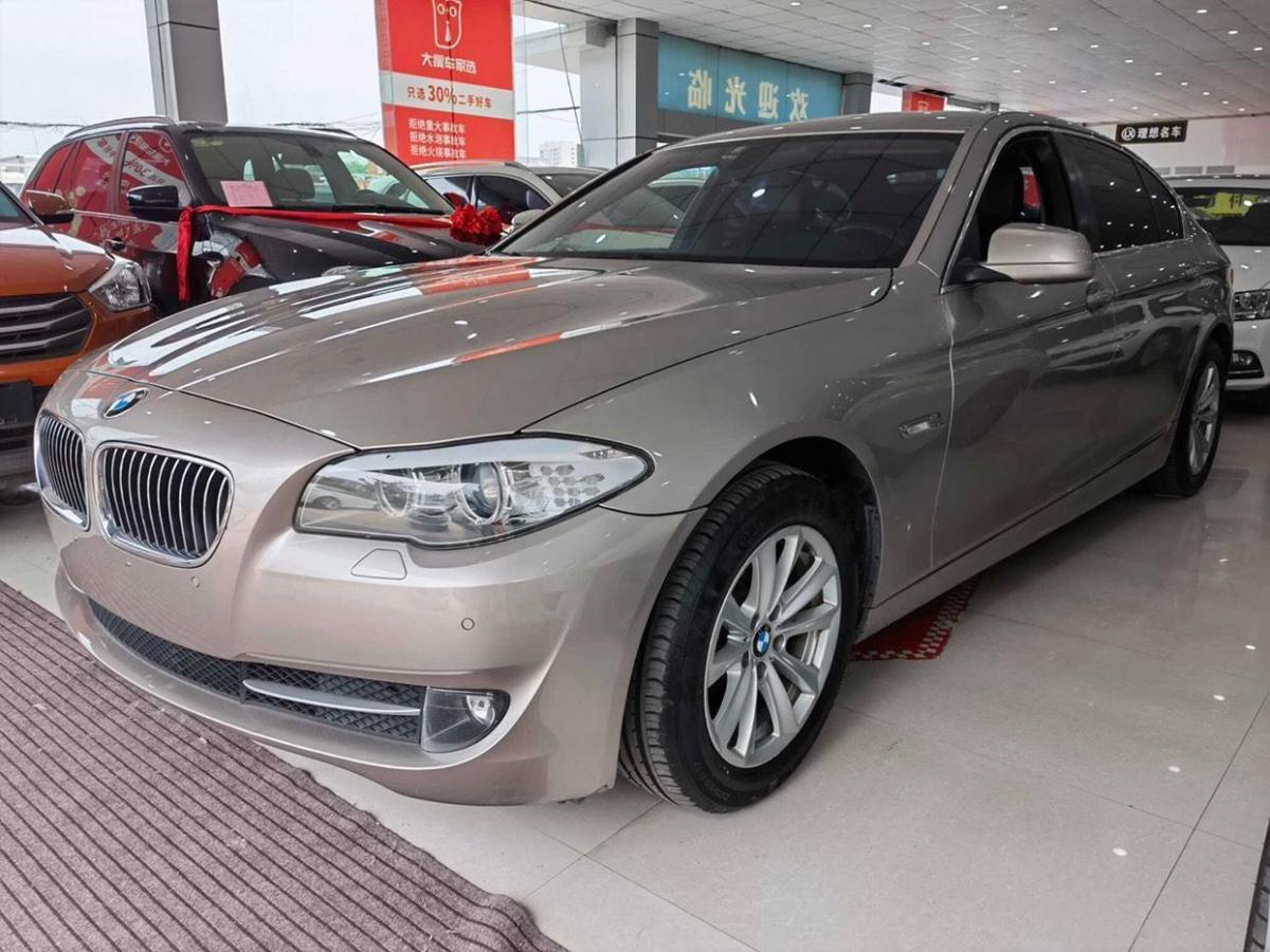 宿迁2013年6月宝马宝马5系2013款525li领先型香槟色手自一体