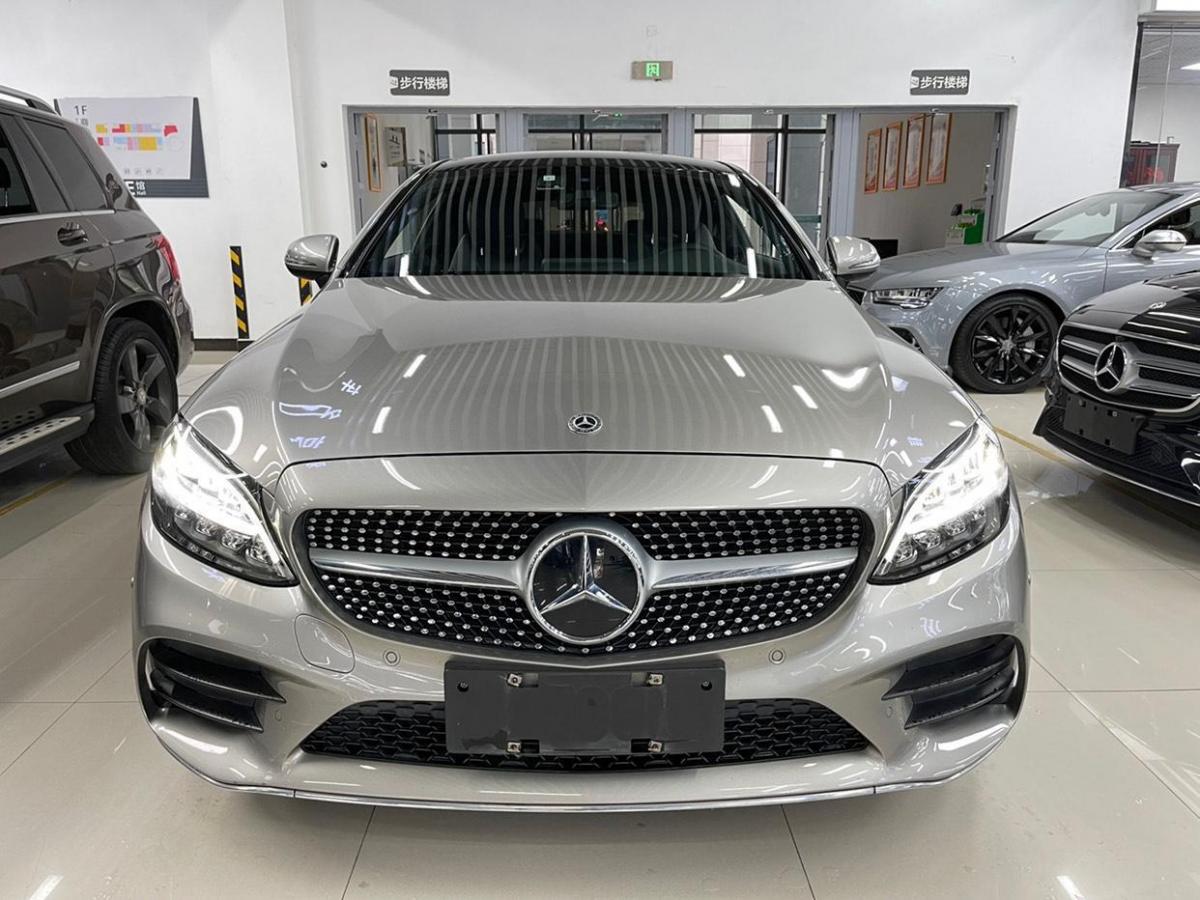 【金华】2019年9月 奔驰 奔驰c级 2019款 c 260 轿跑车 香槟色 手自