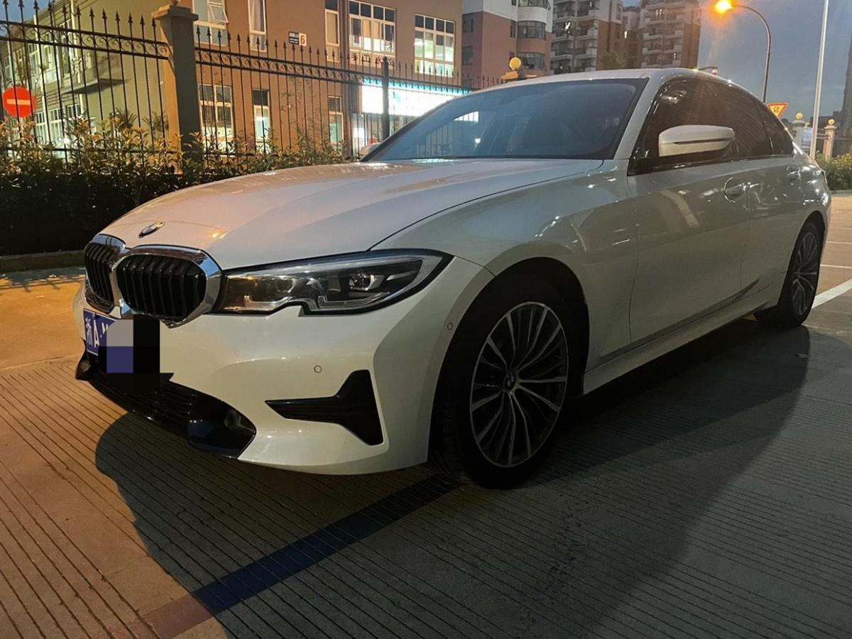 杭州2020年11月宝马宝马3系2020款320i运动套装白色手自一体