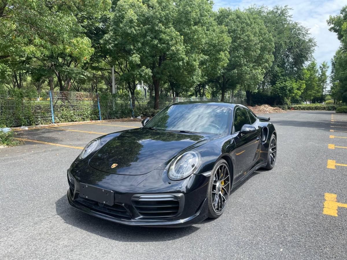 绍兴2017年12月保时捷9112017款turbosexclusiveseries38t黑色自动档