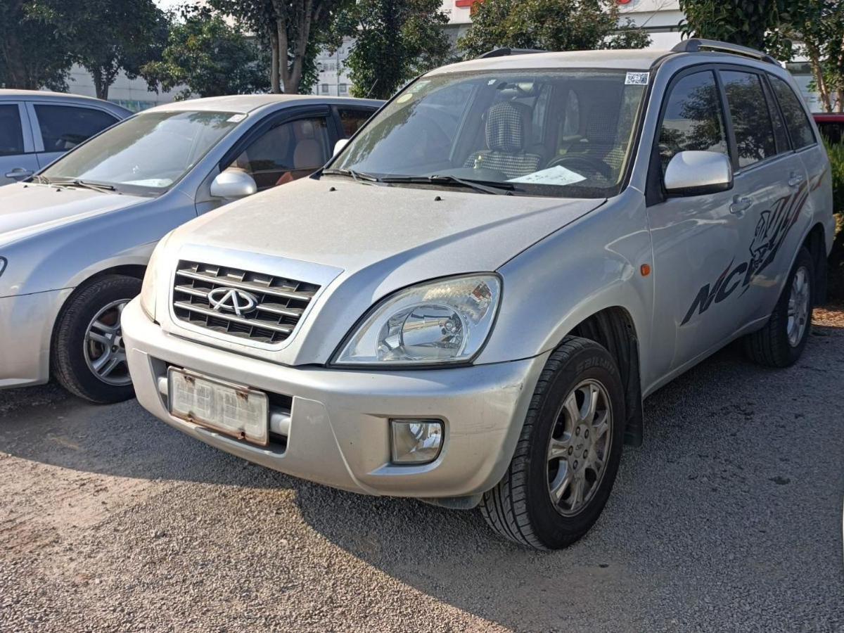 济南2009年10月奇瑞瑞虎2009款经典版16l手动豪华型银灰自动档