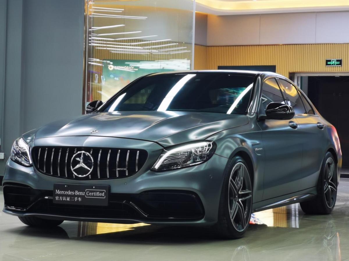 奔馳 奔馳c級amg 2019款 amg c 63圖片