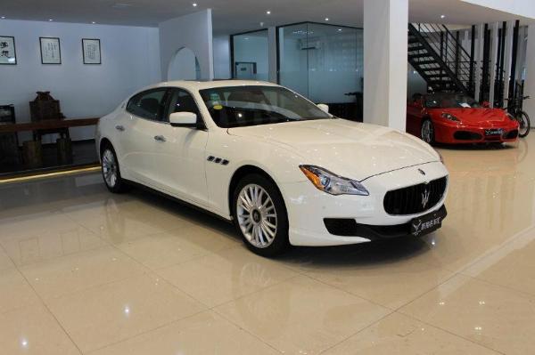 【苏州】2013年7月 玛莎拉蒂 白色 自动档