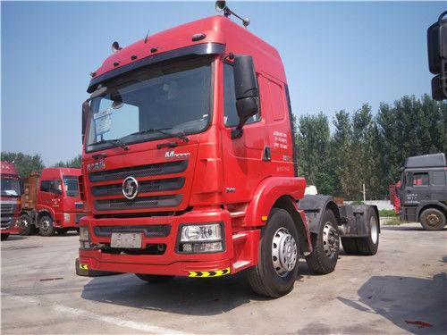 【济宁】2013年5月 出售德龙m3000双导牵引车 红色 手动挡