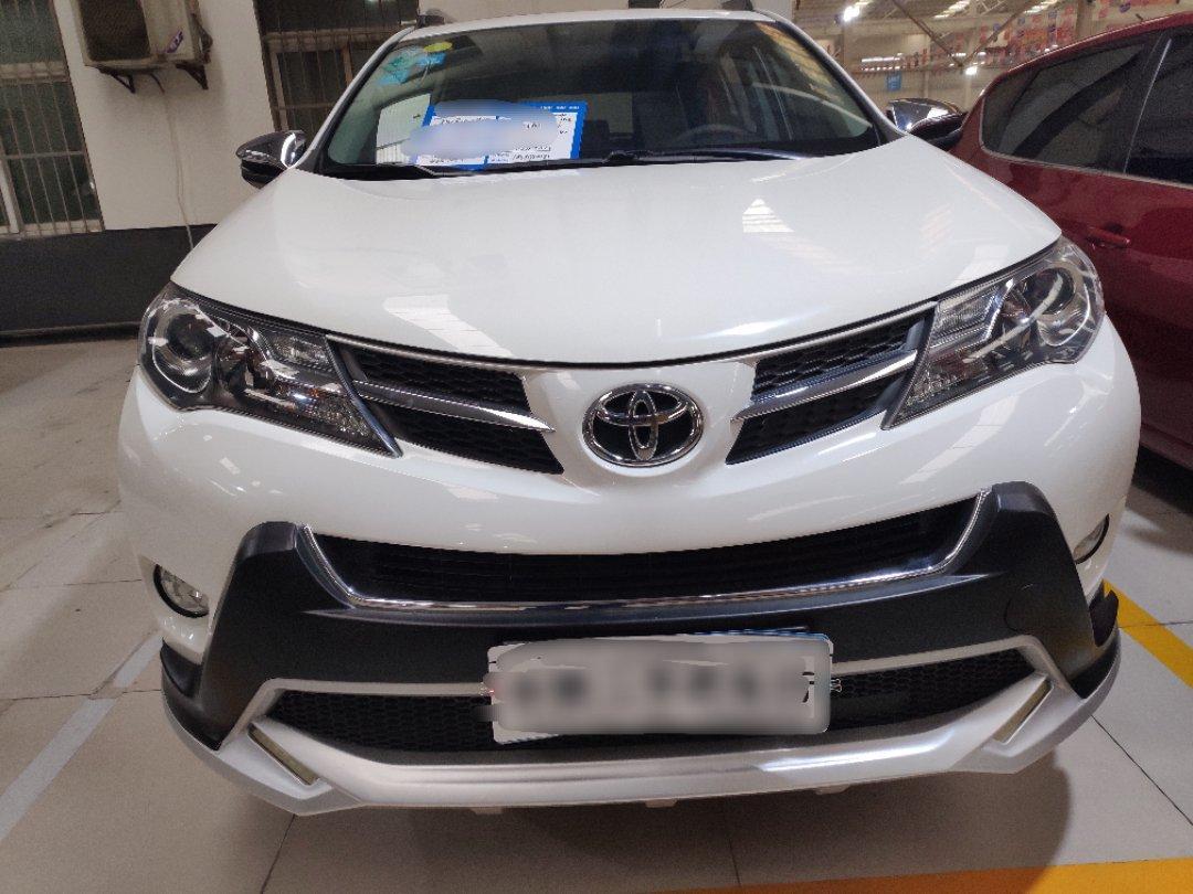 辽源2013年11月丰田rav42013款20lcvt新锐版白色自动档