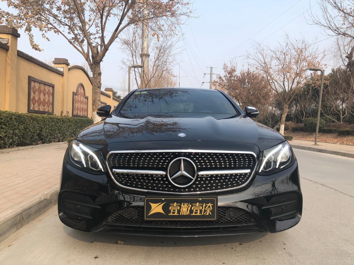 济南2018年05月奔驰奔驰e级2018款e30020t运动版黑色自动档