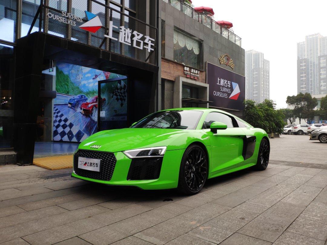 重庆2018年07月奥迪奥迪r82017款r852l绿色自动档