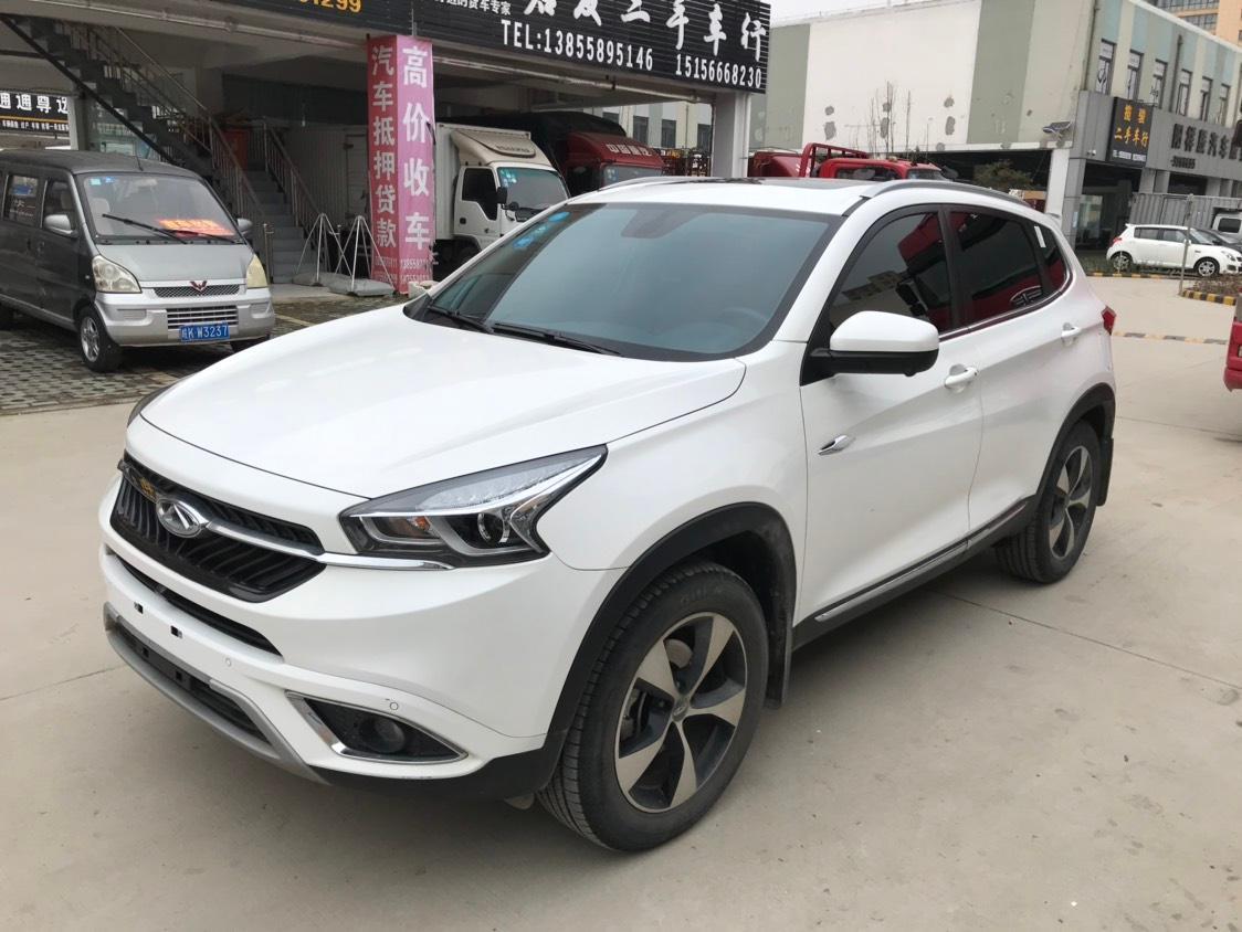 阜阳2016年10月奇瑞瑞虎2016款瑞虎720lcvt耀臻版白色自动档