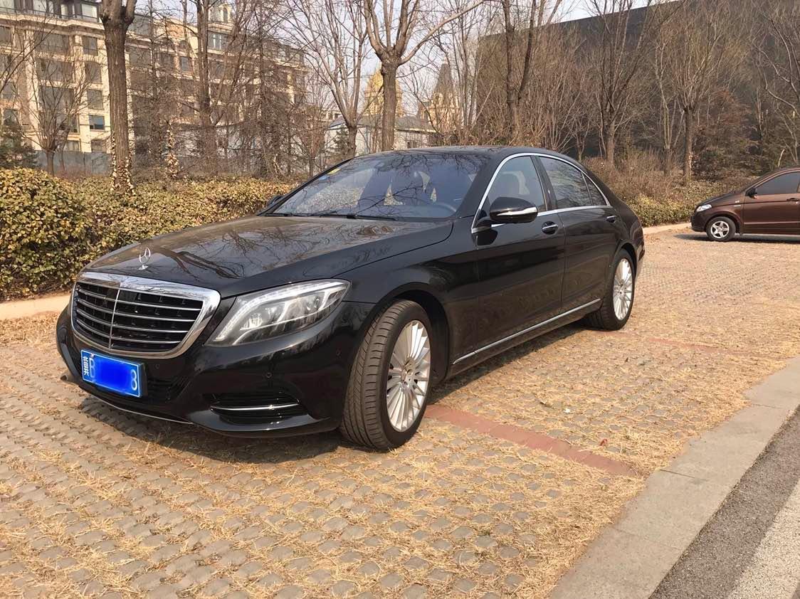 2014款奔驰S500,2004款奔驰s500 唐山2014年3月奔驰奔驰s级2014款s500l47t4matic黑色手自一体