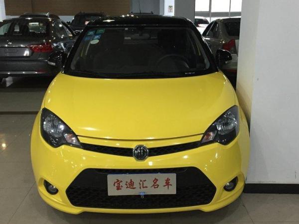 武汉2012年3月名爵名爵32013款mg313l自动舒适版黄色