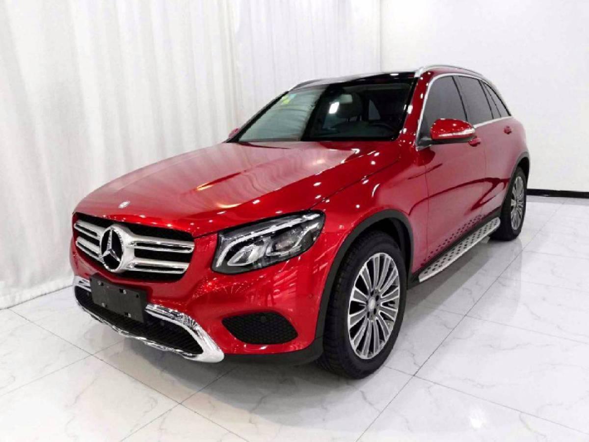 上海2016年2月奔驰奔驰glc2016款glc26020t4matic动感型红色手自一体