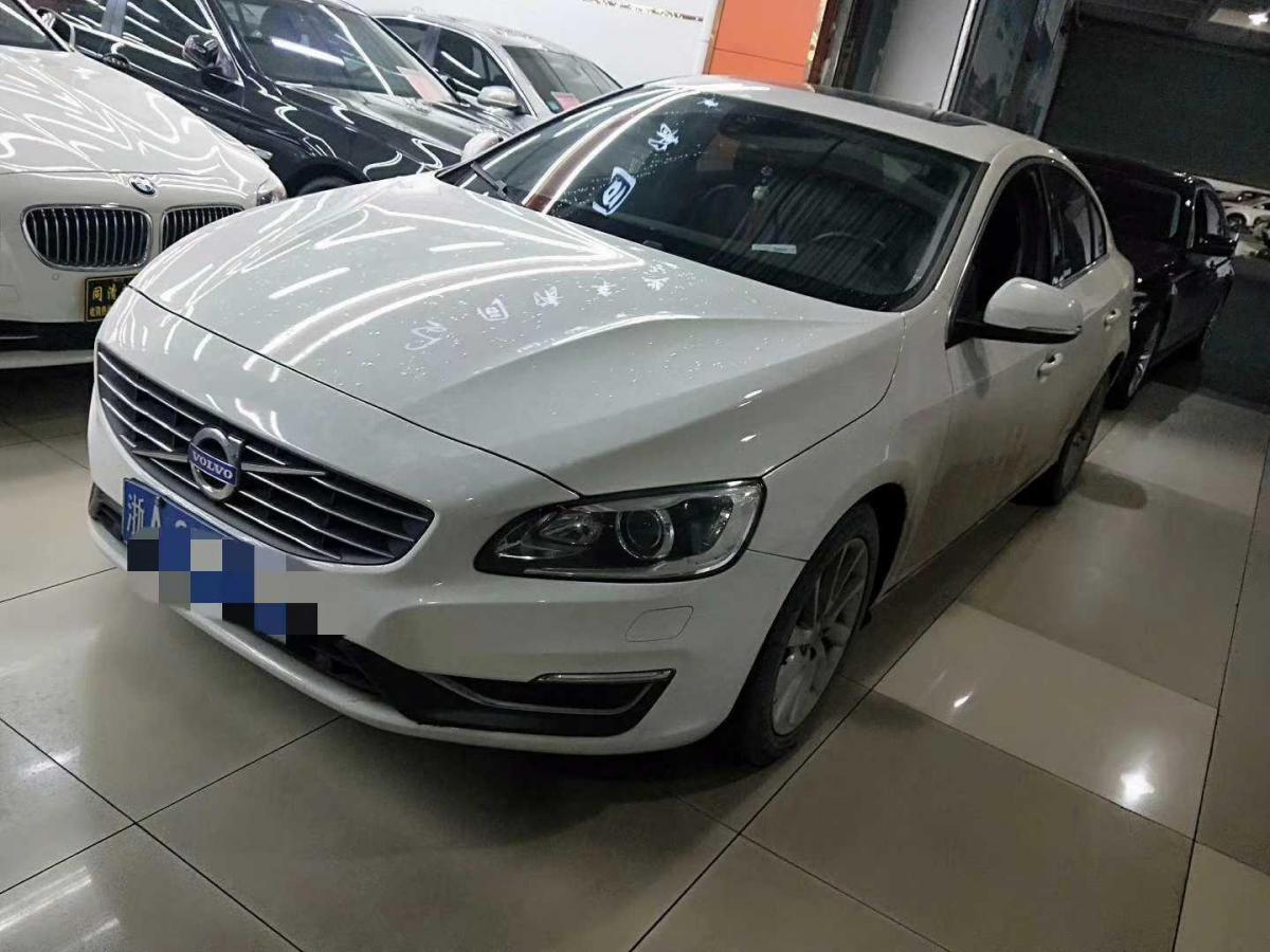 杭州未上牌沃尔沃s602012款20t智雅版白色自动档