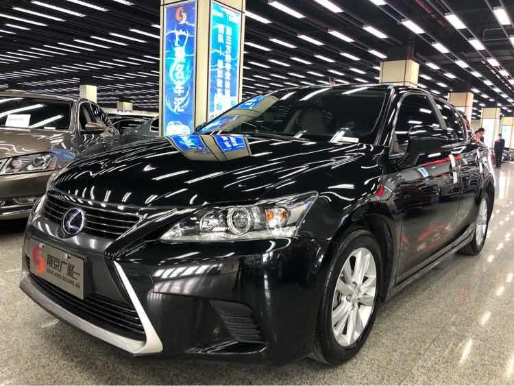 南京2017年10月雷克萨斯ct2014款ct200hecvt舒适版单色黑色自动档