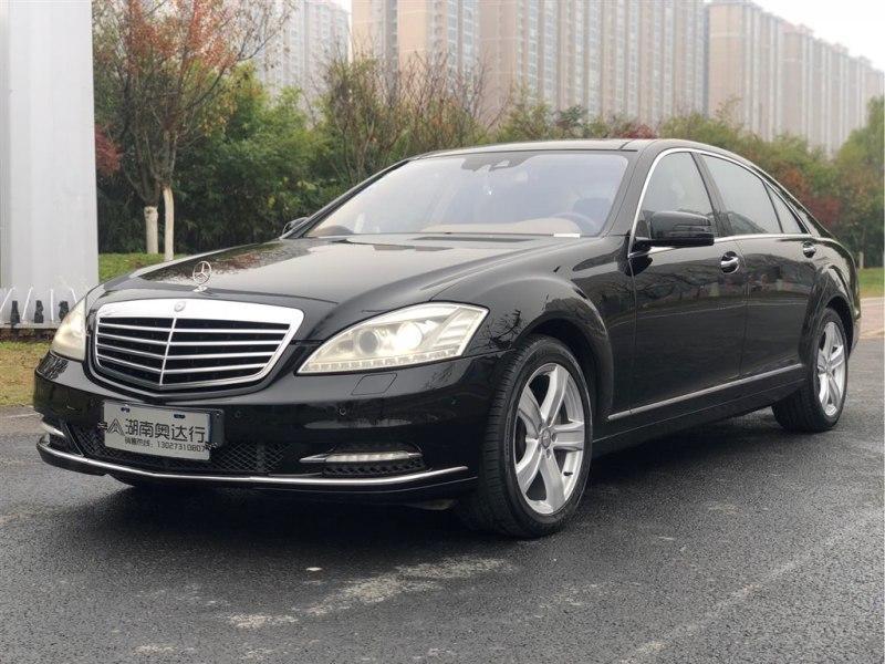 长沙2010年9月奔驰奔驰s级2010款s500l55l4matic黑色自动档