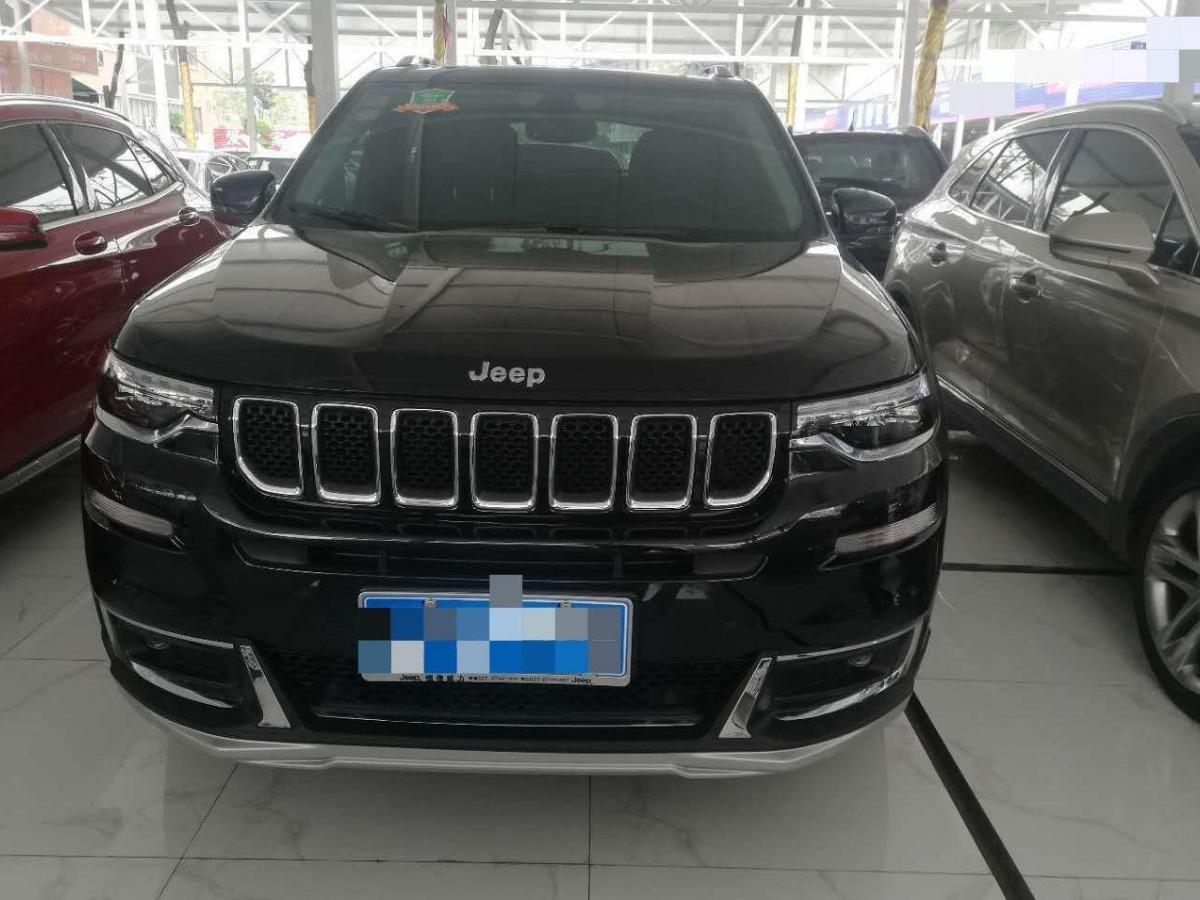 武汉2018年10月jeep指挥官吉普指挥官2018款20t两驱尊享版黑色自动档