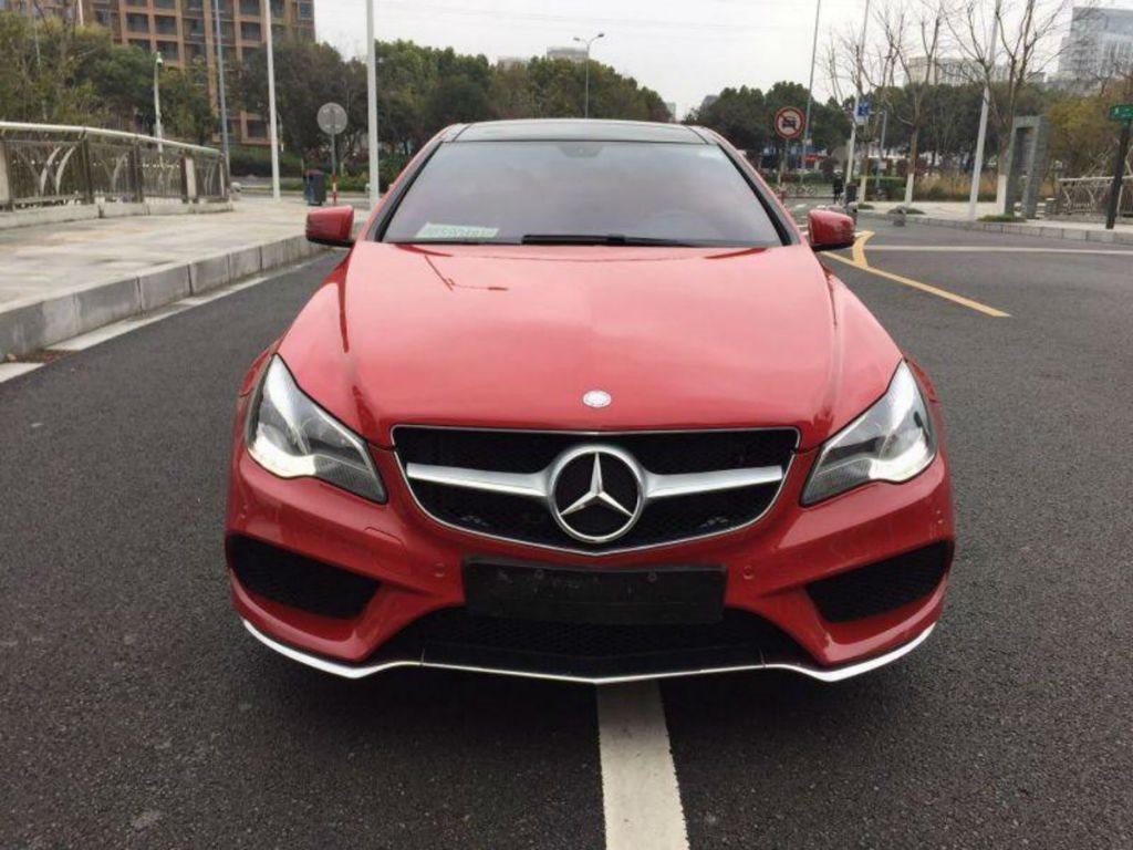 宁波2014年7月2014款e200轿跑版红色自动档