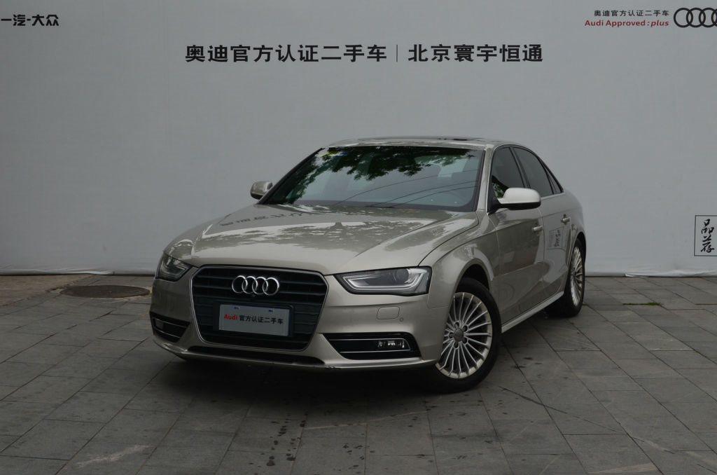 杭州2015年6月奥迪奥迪a4l2015款35tfsi自动舒适型香槟色自动档