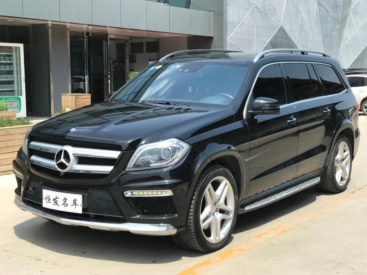 石家庄2013年8月奔驰奔驰gl级2013款gl5004matic黑色手自一体