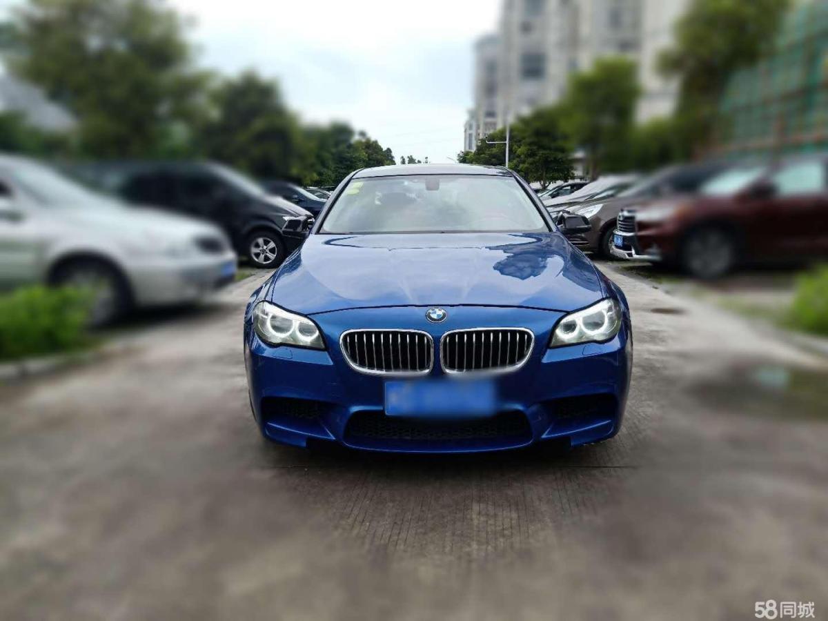 厦门2014年9月宝马宝马5系2014款528i旅行版蓝色自动档