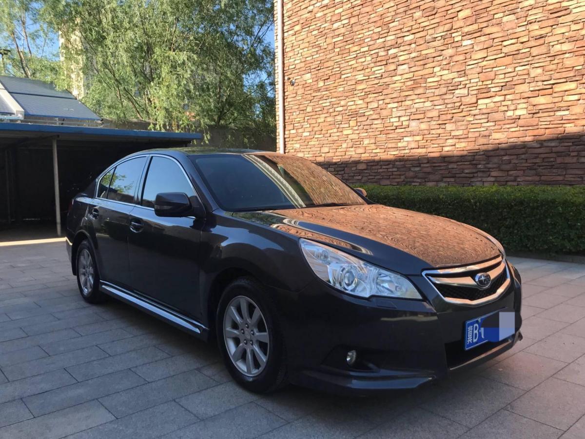 唐山2010年4月斯巴鲁力狮2010款20i运动导航版灰色手动挡