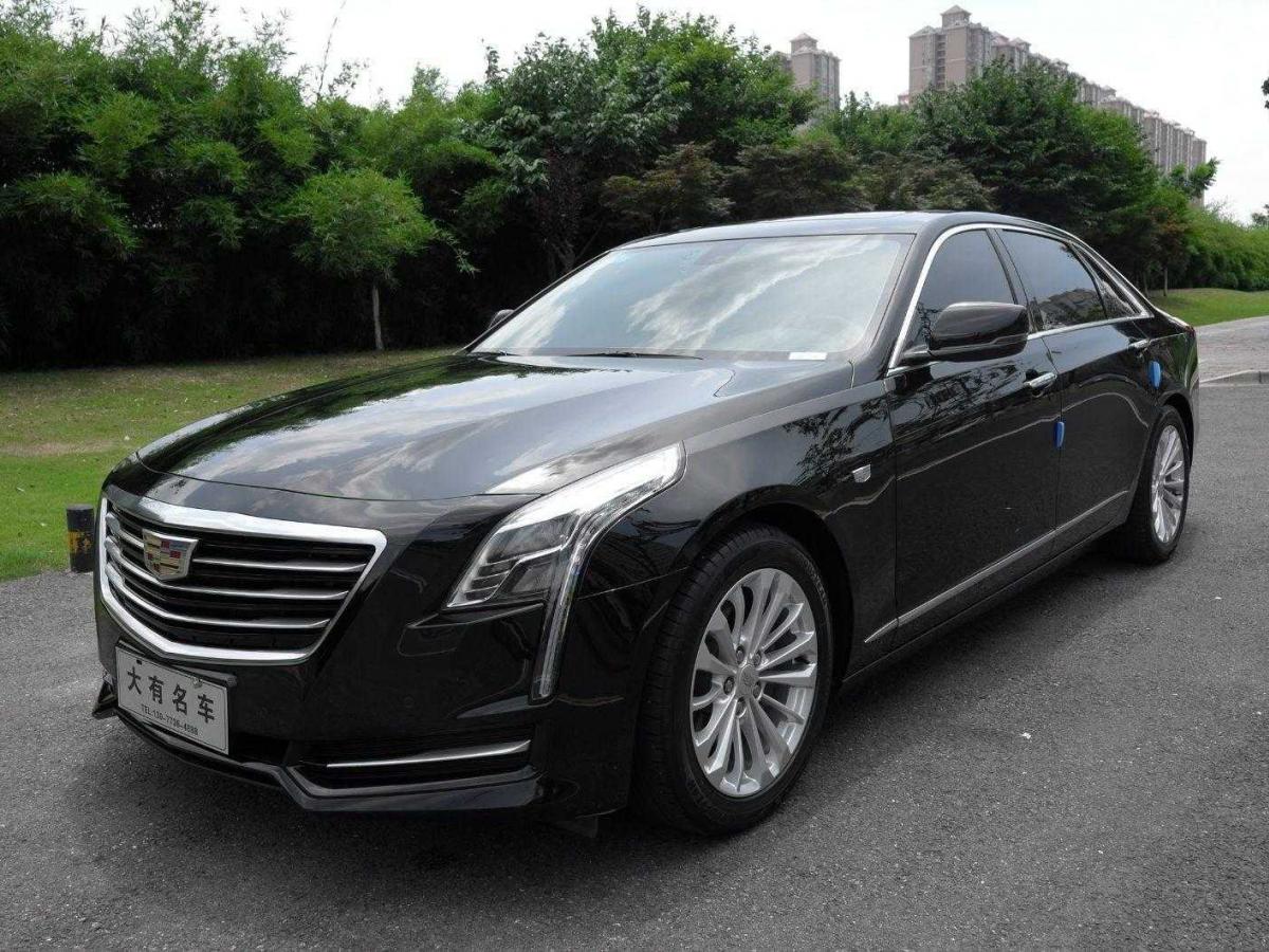 长沙2017年8月凯迪拉克ct6ct628t精英型黑色自动档