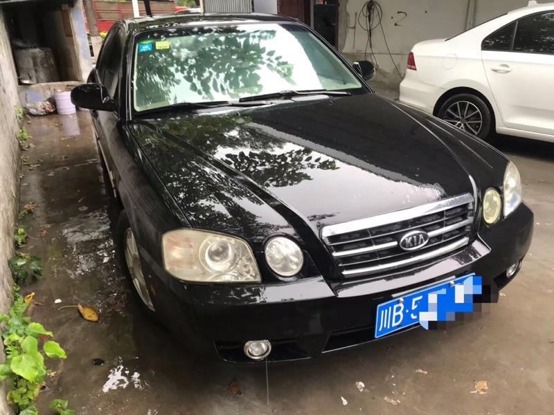 绵阳2005年4月起亚远舰2005款20latgls1黑色自动档