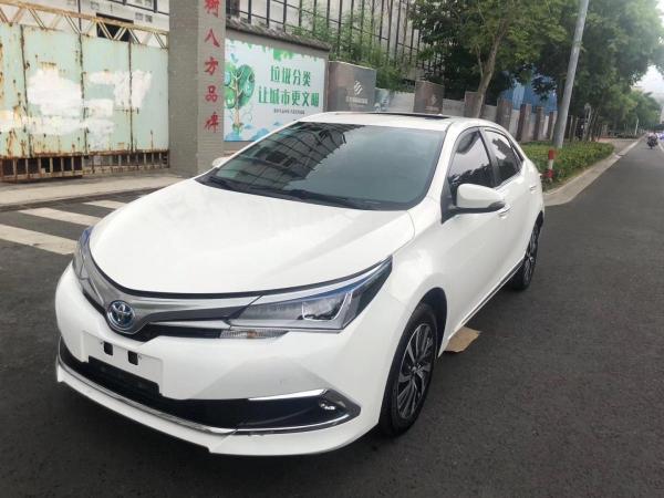 丰田 卡罗拉  2017款 改款双擎 1.8L E-CVT豪华版