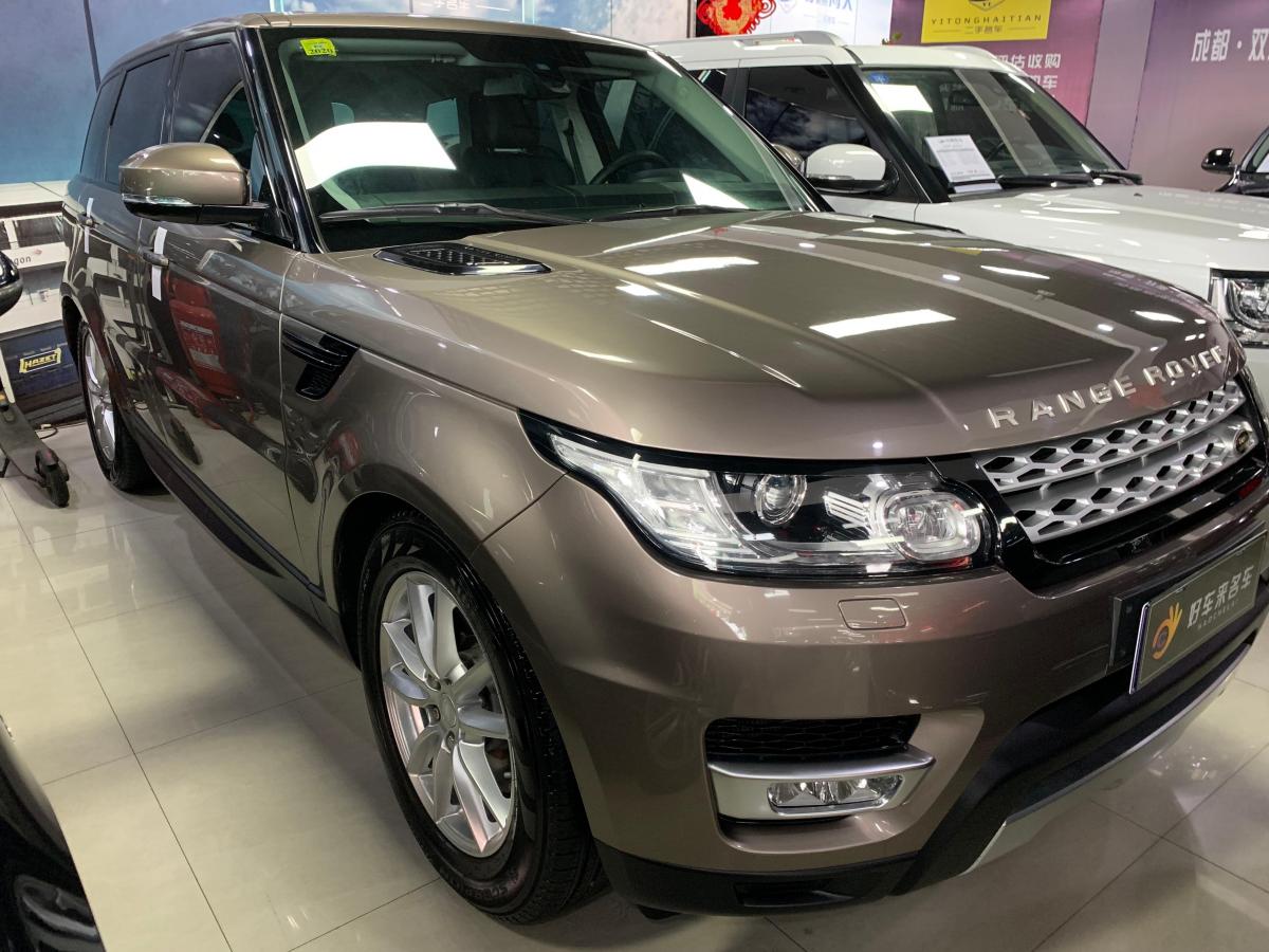 宜宾2016年1月路虎揽胜运动版2017款30v6schsedynamic香槟色自动档