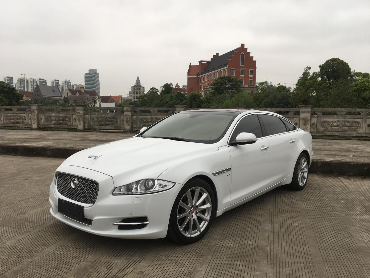 南宁2014年1月捷豹xj2014款xjl30sc四驱全景商务版白色自动档