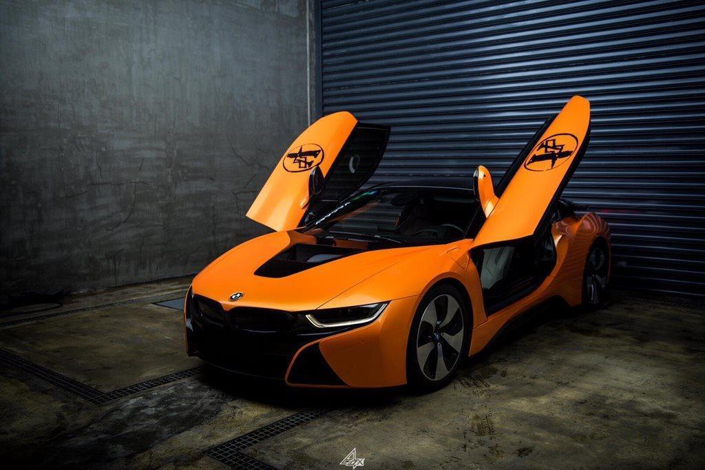 上海未上牌宝马宝马i82014款标准型橙色手动挡