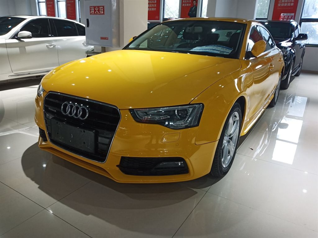 【成都】2016年02月 奥迪 奥迪a5 2016款 sportback 45 tfsi 黄色