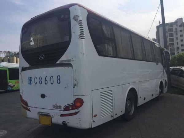 【宁波】2008年10月 金龙32座大客车 白色 手动挡