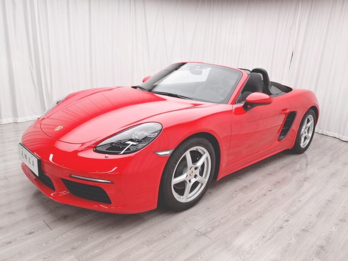 上海2019年5月保時捷7182018款boxster20t紅色自動檔