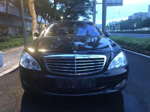 厦门2008年3月奔驰奔驰s级2008款s500l55黑色手自一体
