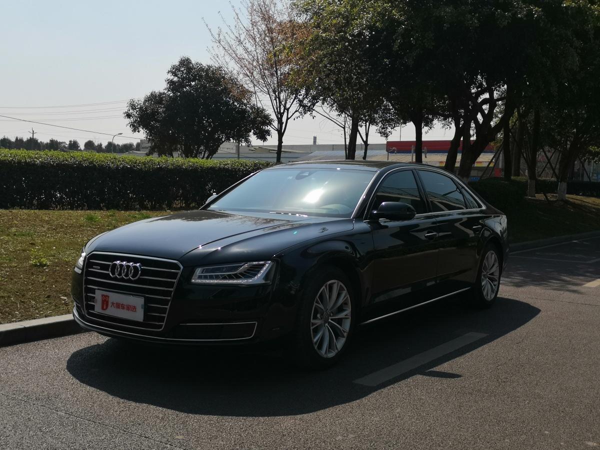 成都2015年4月奥迪奥迪a82014款a8l50tfsiquattro豪华型黑色手自一体