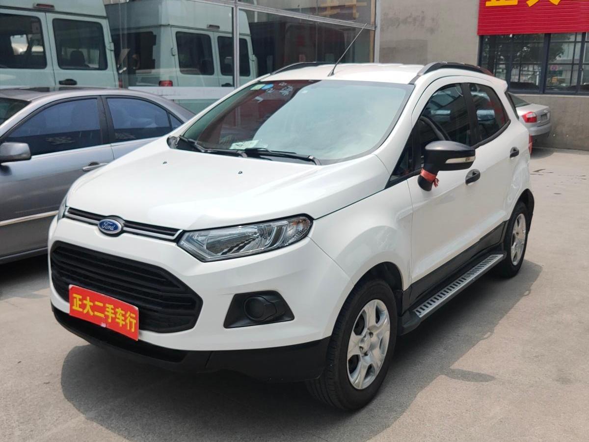 2013年10月福特 翼搏  2013款 1.5l 手动舒适型