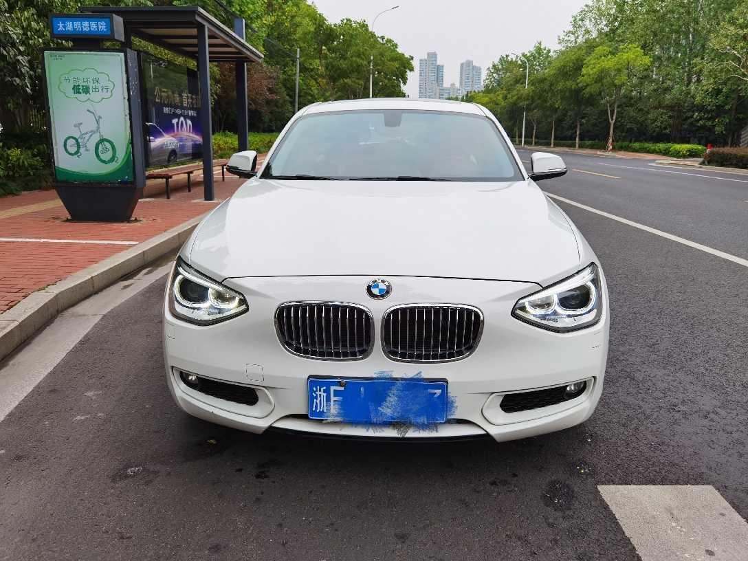 湖州2013年1月宝马宝马1系2013款改款116i都市型白色手自一体