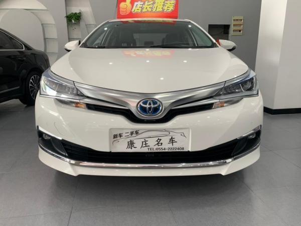 丰田 卡罗拉  2018款 双擎 1.8L E-CVT智尚版